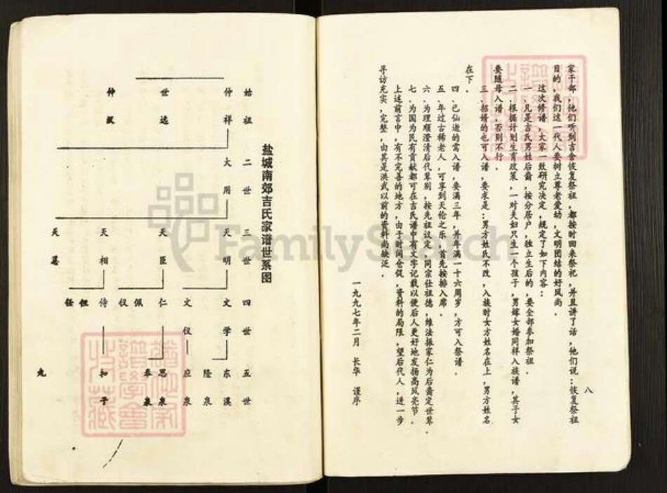 江苏省盐城市盐都区尚庄镇吉氏忠德堂族谱-吉氏族谱.pdf电子版预览图5