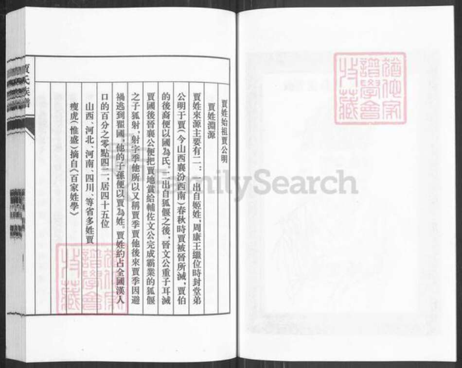 江苏省泰州市泰兴市古溪镇贾氏治安堂族谱-贾氏族谱.pdf电子版预览图4