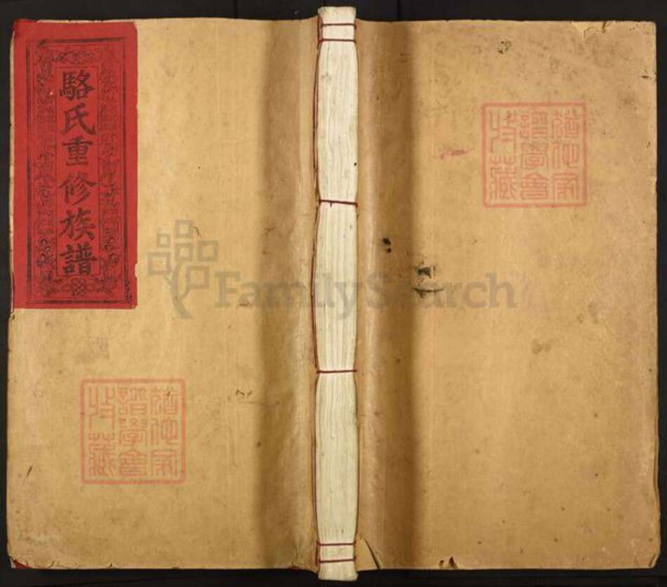 广东省河源市龙川县田心镇骆氏内黄堂族谱-骆氏重修族谱.pdf电子版缩略图