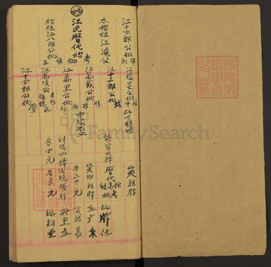 福建省龙岩市上杭县庐丰畬族乡江氏族谱-济阳族谱.pdf电子版预览图1