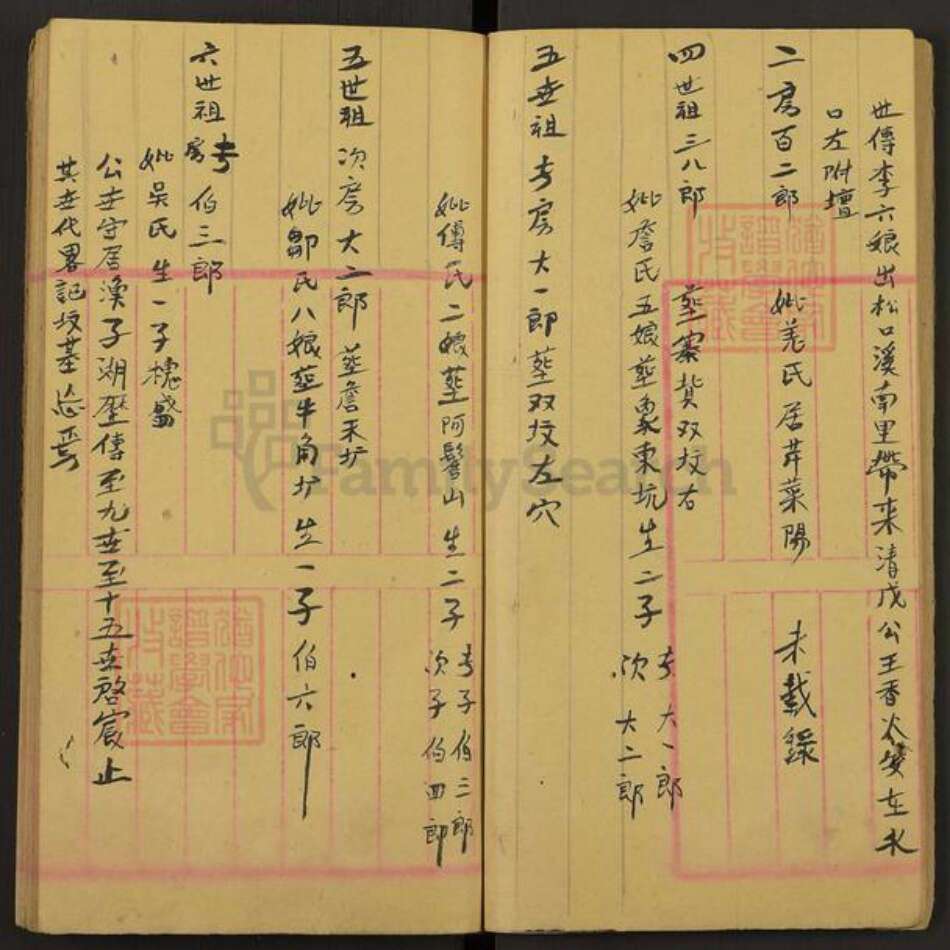 福建省龙岩市上杭县庐丰畬族乡江氏族谱-济阳族谱.pdf电子版预览图4