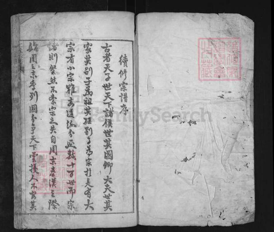 安徽省铜陵市枞阳县江氏崇本堂族谱-江氏宗谱.pdf电子版预览图1