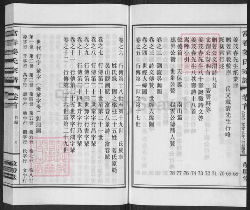 浙江省杭州市萧山区萧山姜氏敬胜堂族谱-富春姜氏宗谱.pdf电子版预览图4