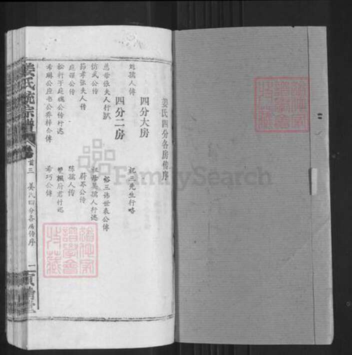 湖北省鄂州市华容区华容镇姜氏寅清堂族谱-姜氏统宗谱.pdf电子版预览图1