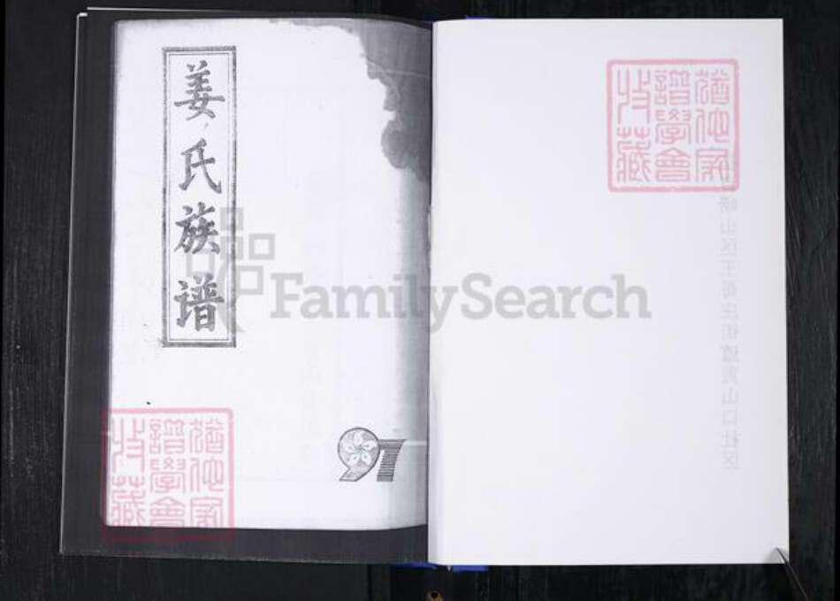 山东省青岛市崂山区姜氏族谱-黄山口社区姜氏族谱.pdf电子版预览图1