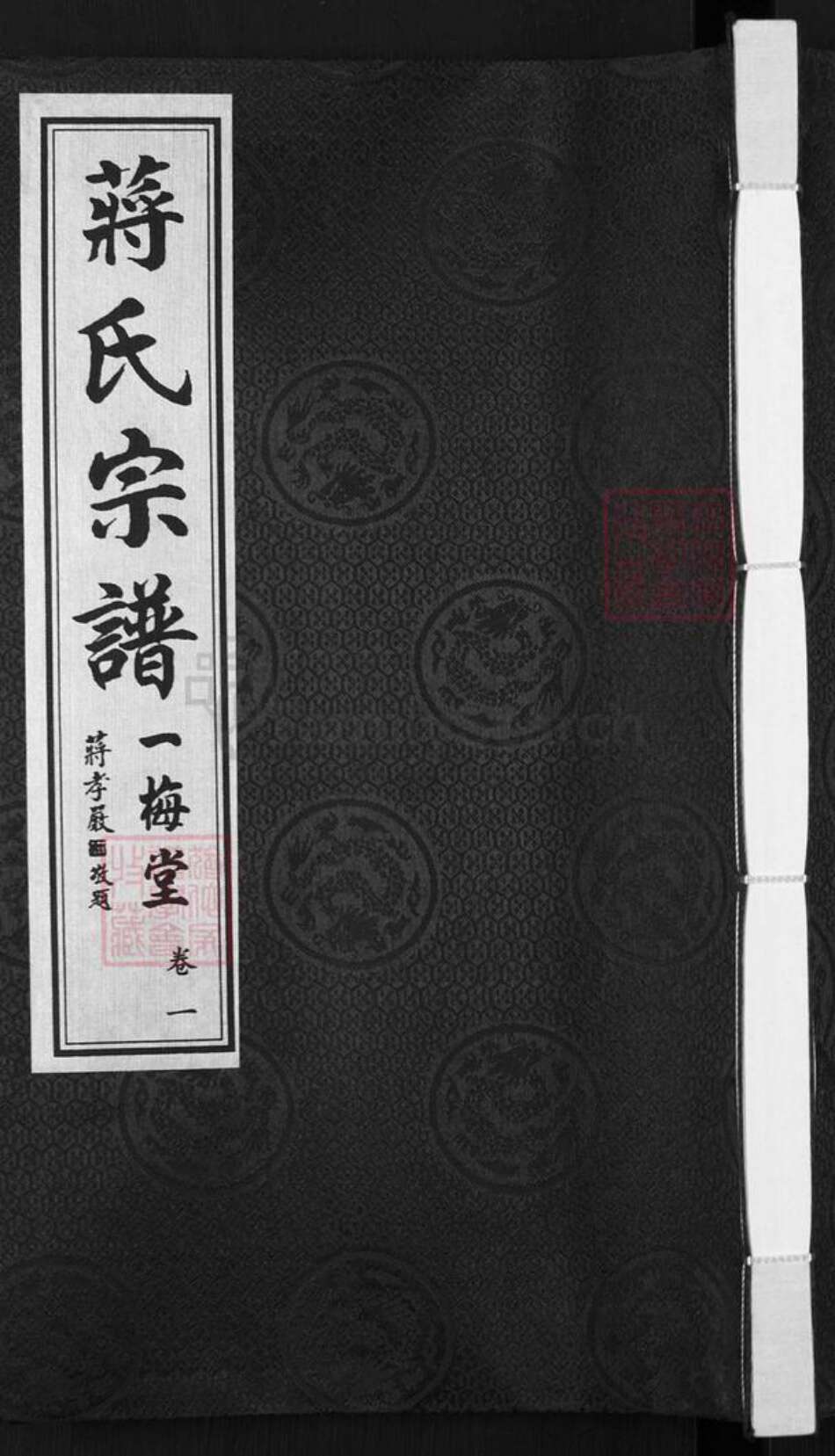 江苏省无锡市惠山区前洲街道蒋氏一梅堂族谱-蒋氏宗谱.pdf电子版缩略图