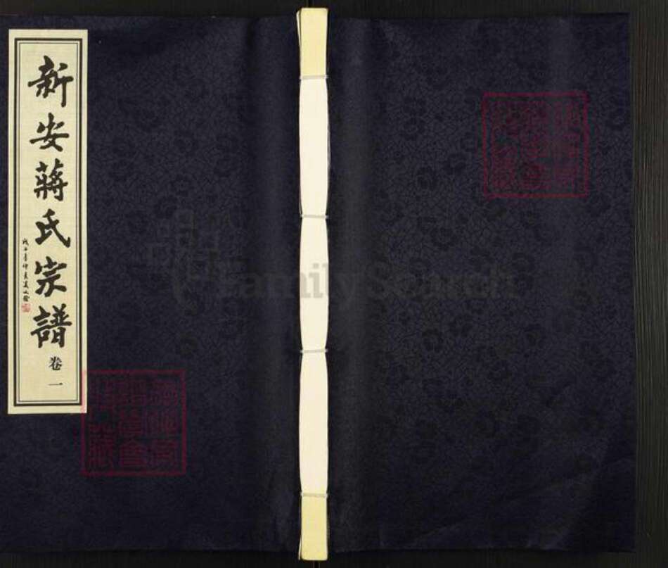 江苏省常州市武进县蒋氏三径堂族谱-新安蒋氏宗谱.pdf电子版缩略图