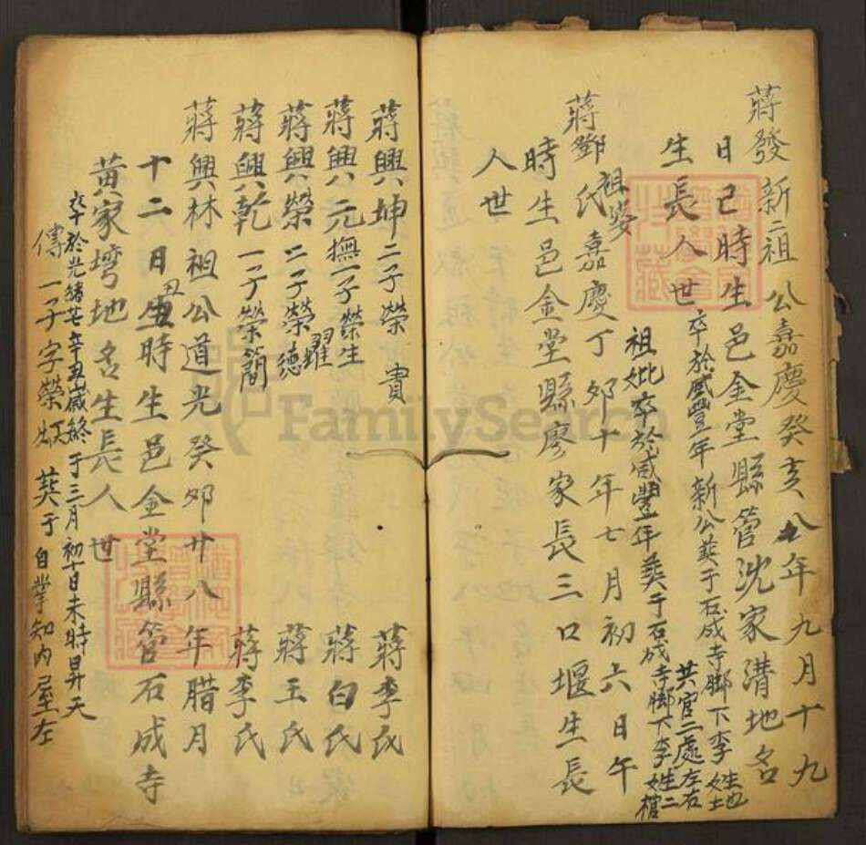 四川省成都市崇州市街子镇蒋氏族谱-蒋氏族谱.pdf电子版预览图3