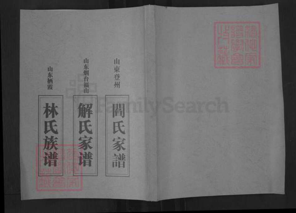 山东省烟台市福山区解氏慧迪堂族谱-山东烟台福山解氏家谱.pdf电子版