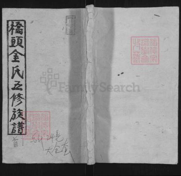 湖南省邵阳市双清区金氏孝友堂族谱-桥头金氏五修族谱.pdf电子版缩略图