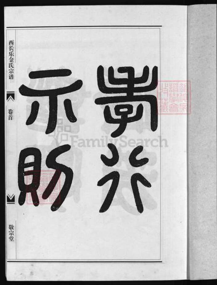 浙江省金氏族谱-瀫西长乐金氏宗谱 [20卷,首1卷].pdf电子版预览图2