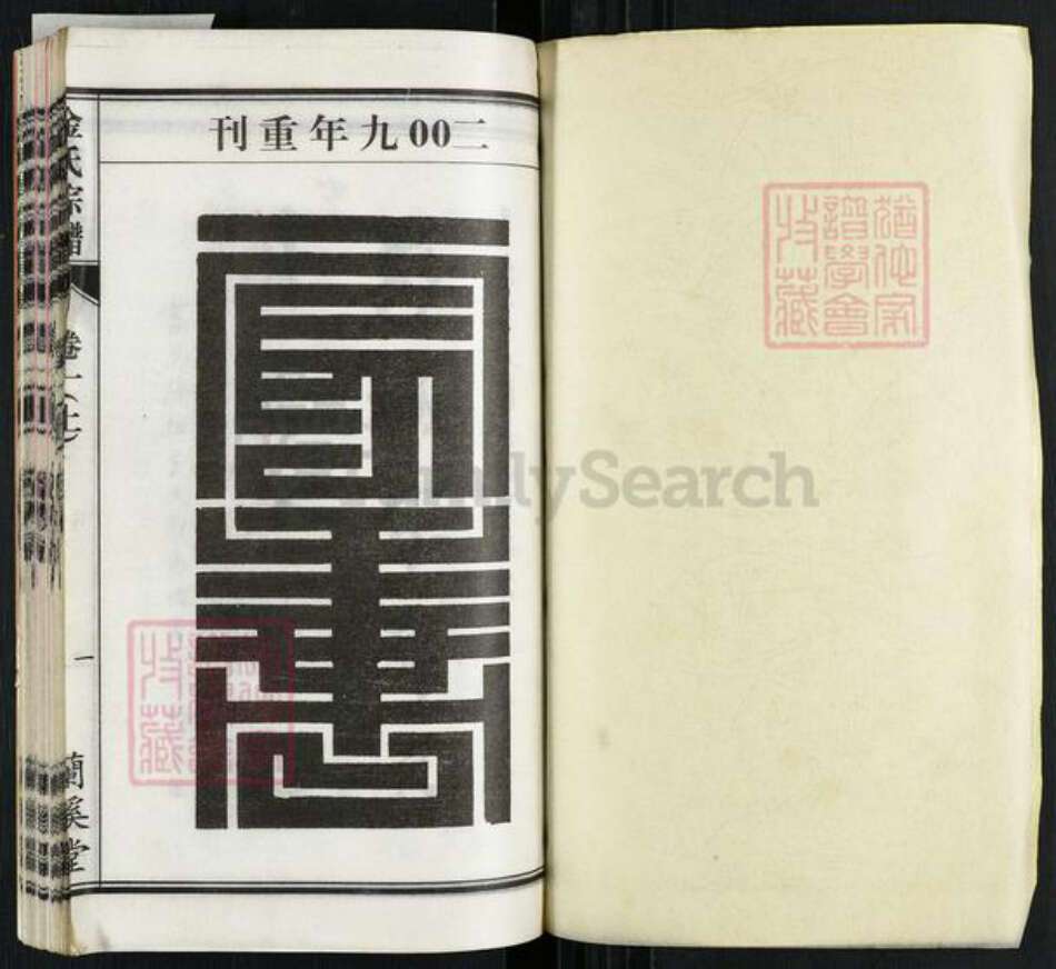 安徽省安庆市桐城市双港镇金氏兰溪堂族谱-金氏宗谱.pdf电子版预览图1