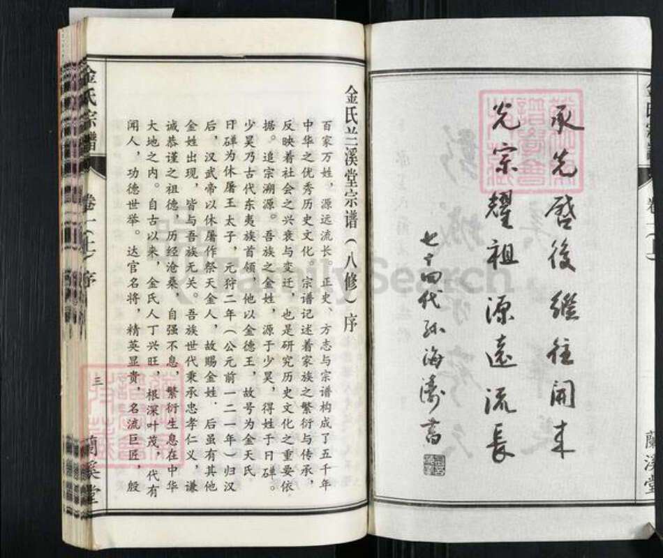 安徽省安庆市桐城市双港镇金氏兰溪堂族谱-金氏宗谱.pdf电子版预览图3