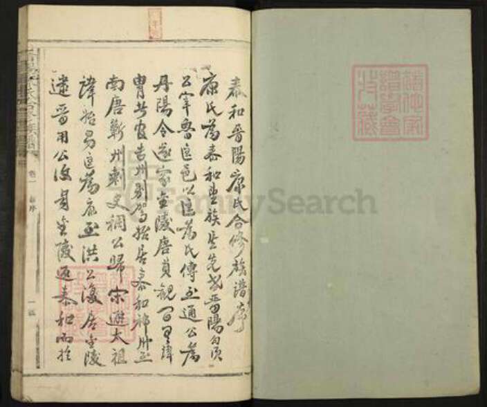 江西省吉安市泰和市灌溪镇康氏族谱-晋阳康氏合修族谱.pdf电子版预览图1