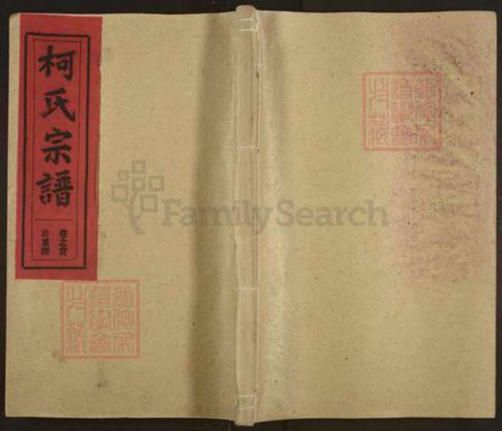 福建省泉州市南安市丰州镇柯氏瑞鹊堂族谱-柯氏宗谱.pdf电子版缩略图