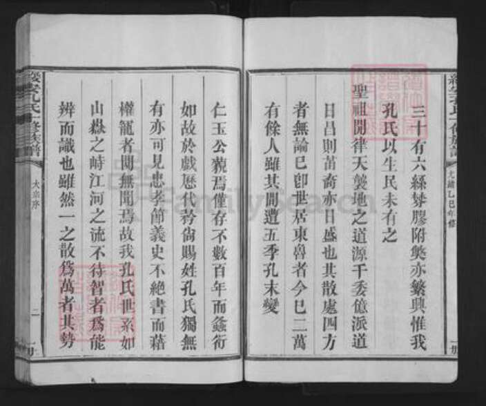 福建省三明市建宁县西苑乡孔氏族谱-孔氏族谱.pdf电子版预览图2