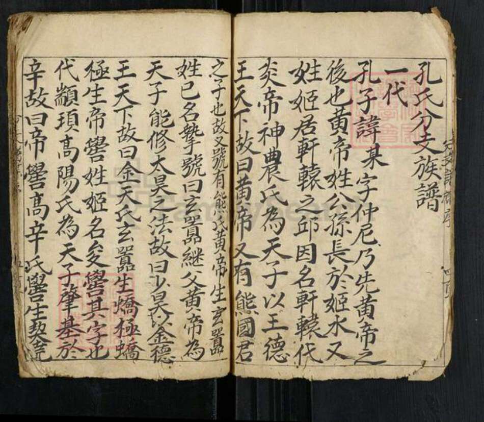 湖北省荆州市江陵县孔氏族谱-孔氏族谱.pdf电子版预览图5