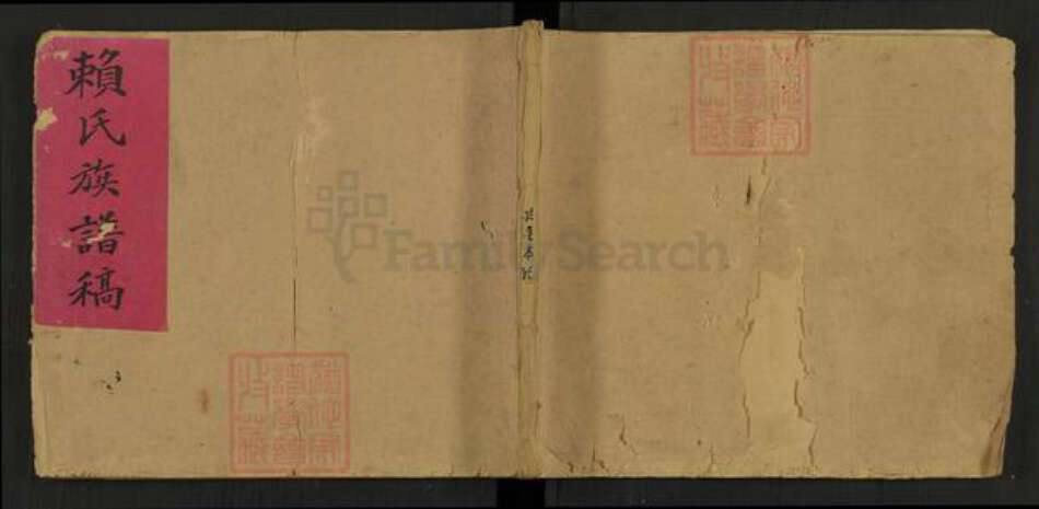 江西省赣州市兴国县兴莲乡赖氏族谱-赖氏族谱稿.pdf电子版缩略图