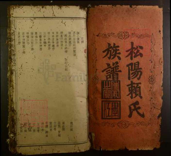 广东省韶关市南雄市赖氏族谱-赖氏三修族谱[不分卷].pdf电子版预览图1