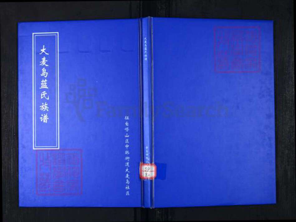 山东省青岛市崂山区蓝氏族谱-大麦岛蓝氏族谱.pdf电子版缩略图