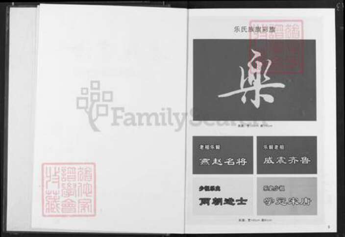 湖北省乐氏南阳堂族谱-乐氏宗谱.pdf电子版预览图2
