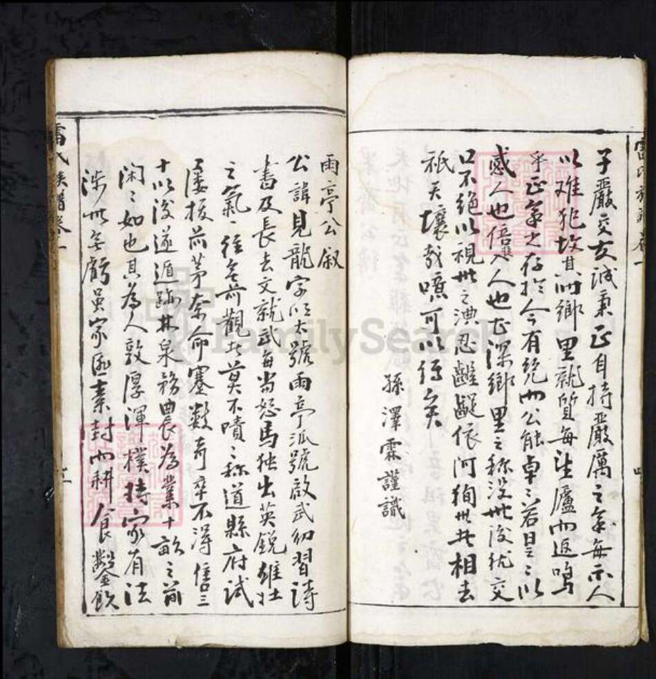 湖北省孝感市大悟县雷氏族谱-雷氏族谱[不分卷].pdf电子版预览图5