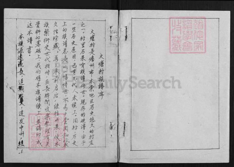 海南省儋州市木棠镇黎氏族谱-大塘村族谱.pdf电子版预览图1