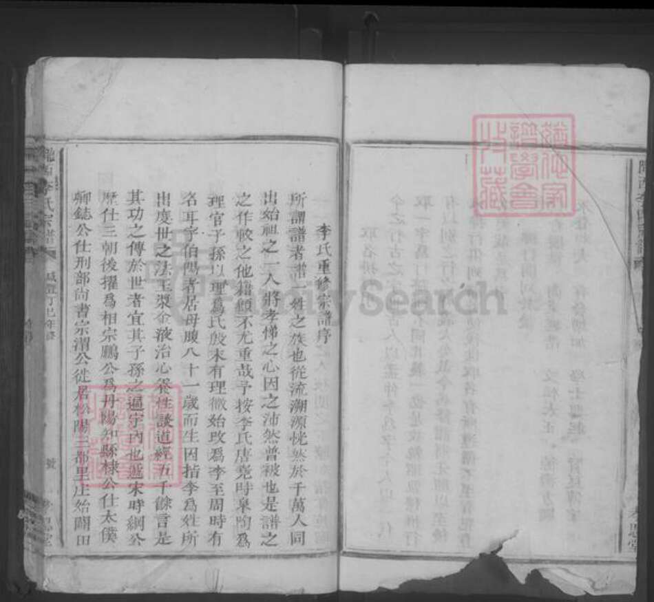 浙江省丽水市松阳县李氏族谱-李氏宗谱 [不分卷].pdf电子版预览图3