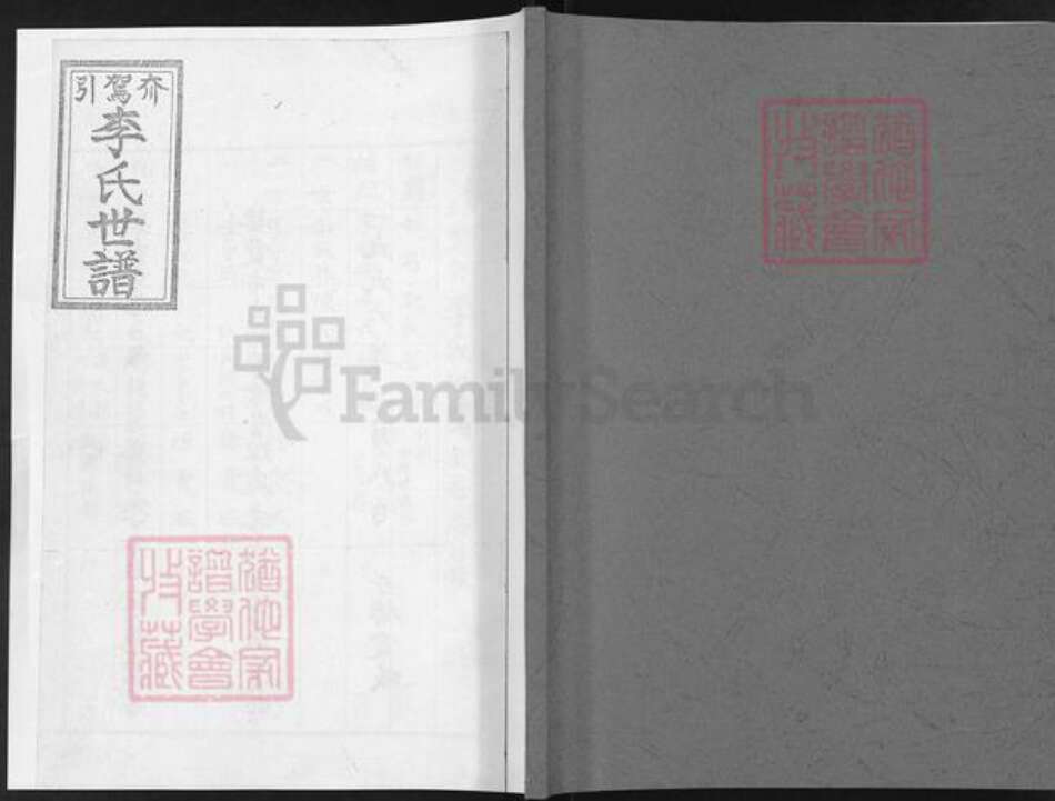 山东省烟台市栖霞市亭口镇李氏族谱-引驾夼李氏世谱.pdf电子版缩略图