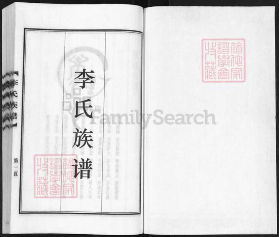 河北省沧州盐山县常庄乡李氏族谱-东光李氏族谱.pdf电子版预览图1