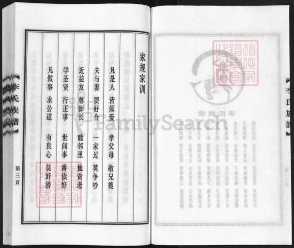 河北省沧州盐山县常庄乡李氏族谱-东光李氏族谱.pdf电子版预览图3