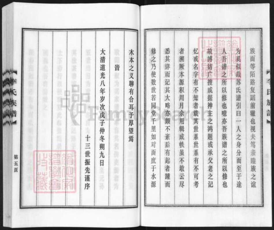 河北省沧州盐山县常庄乡李氏族谱-东光李氏族谱.pdf电子版预览图5