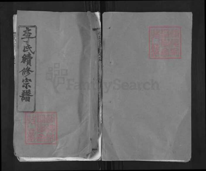 湖北省黄冈市蕲春县檀林镇李氏青莲堂族谱-李氏续修宗谱.pdf电子版缩略图