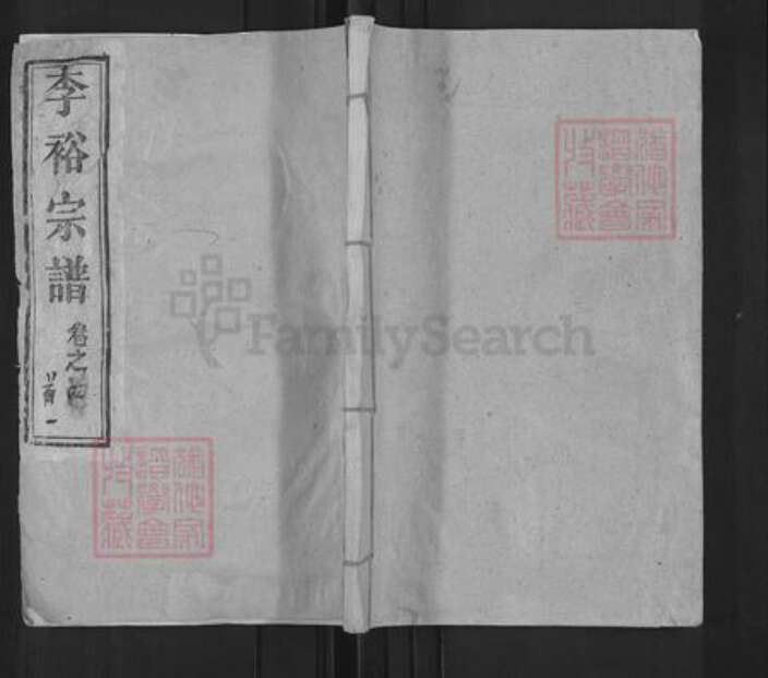 湖北省黄冈市李氏追源堂族谱-李氏宗谱.pdf电子版缩略图