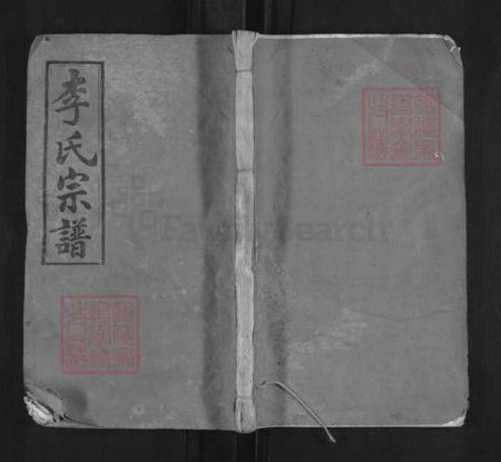 湖北省武汉市黄陂区李氏青莲堂族谱-李氏宗谱.pdf电子版缩略图