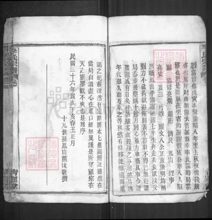 湖北省武汉市黄陂区李氏青莲堂族谱-李氏宗谱.pdf电子版预览图5