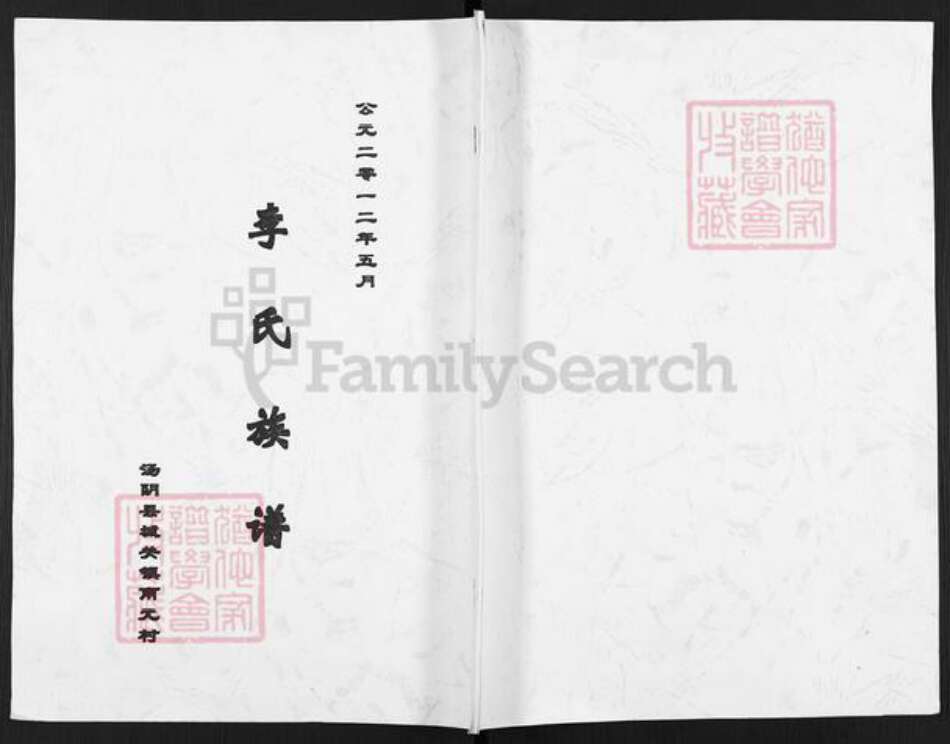 河南省安阳市汤阴县城关镇李氏族谱-李氏族谱.pdf电子版缩略图