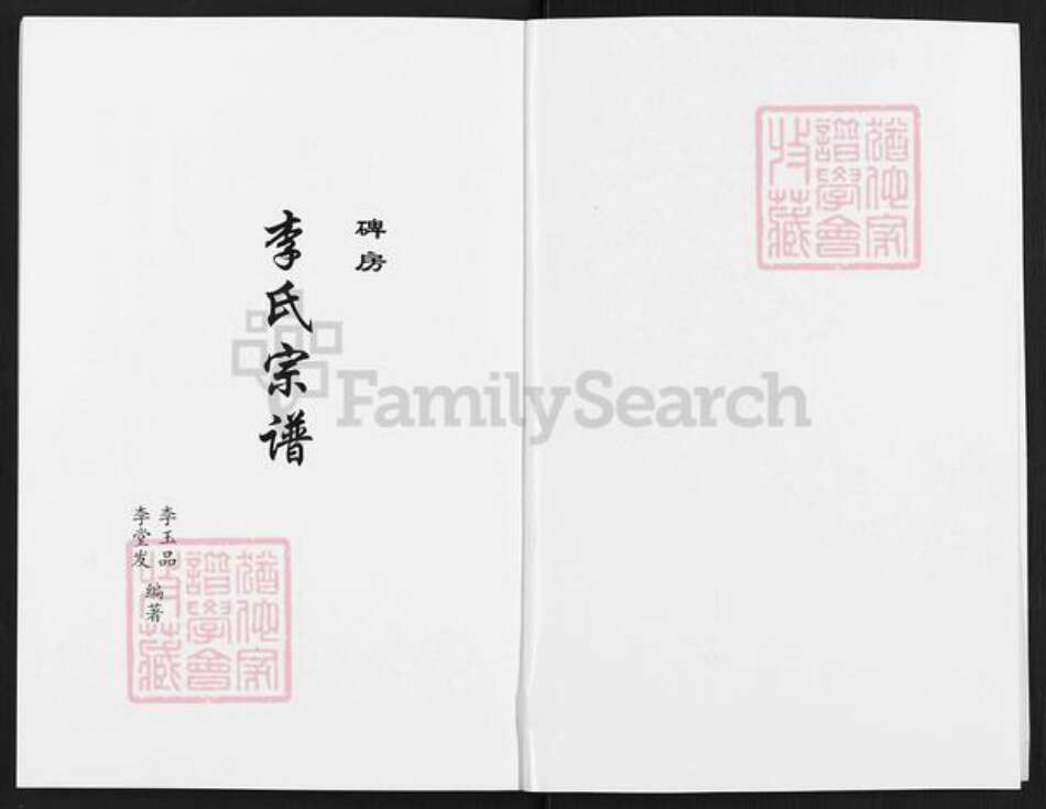 云南省昭通市彝良县李氏族谱-李氏宗谱.pdf电子版预览图1