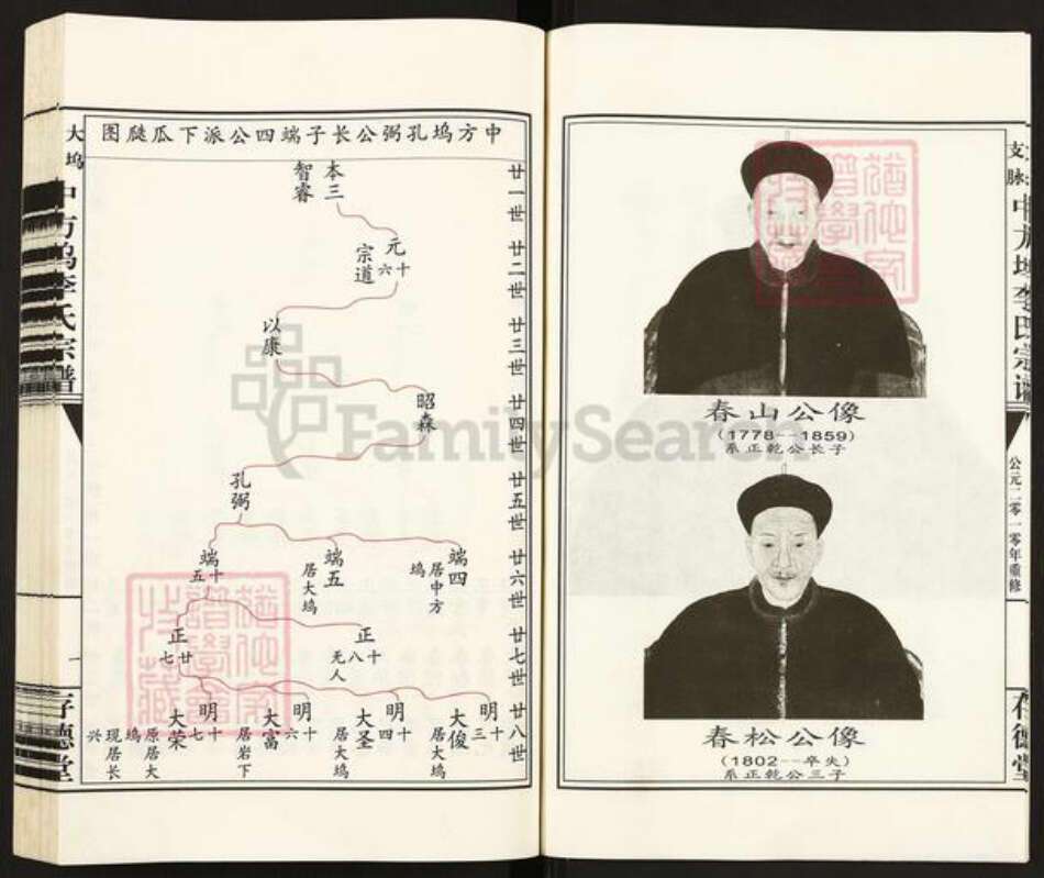 浙江省杭州市富阳李氏存德堂族谱-富春中方坞李氏宗谱.pdf电子版预览图3