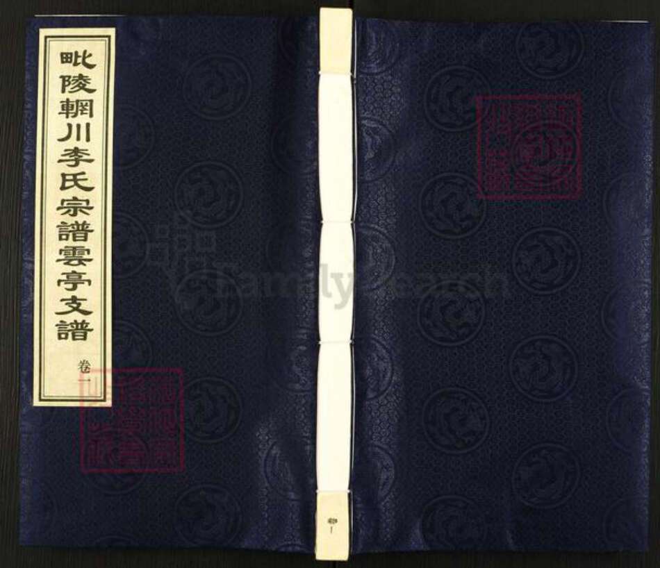 江苏省无锡市江阴市云亭街道李氏衍庆堂族谱-毗陵辋川李氏宗谱.云亭支谱.pdf电子版缩略图