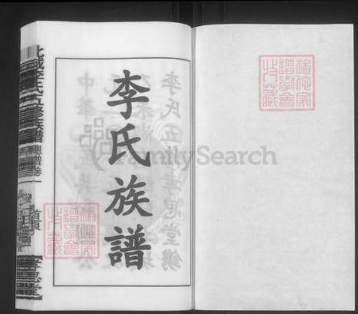 湖南省株洲市醴陵市醴陵李氏孝思堂族谱-北城李氏五修族谱.pdf电子版预览图1