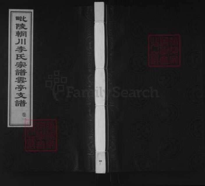 江苏省无锡市江阴市云亭街道李氏衍庆堂族谱-毗陵辋川李氏宗谱云亭支谱.pdf电子版缩略图