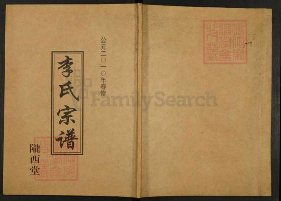 江苏省盐城市建湖县李氏陇西堂族谱-盐城李氏宗谱.pdf电子版缩略图