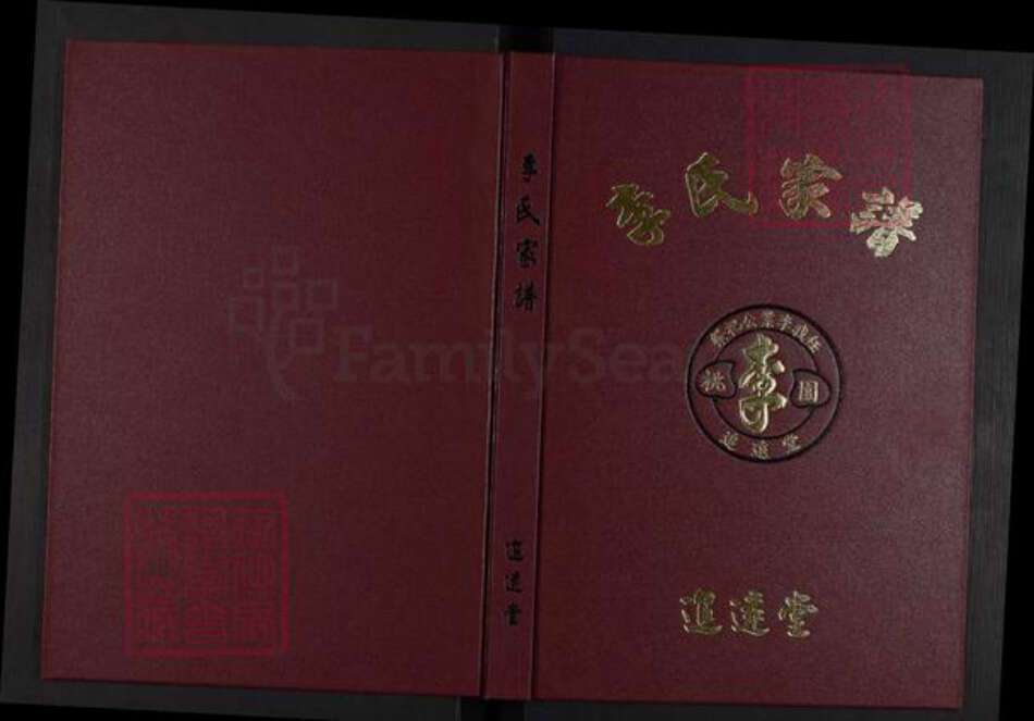 台湾桃园市龟山区李氏追远堂族谱-李氏家谱.pdf电子版缩略图