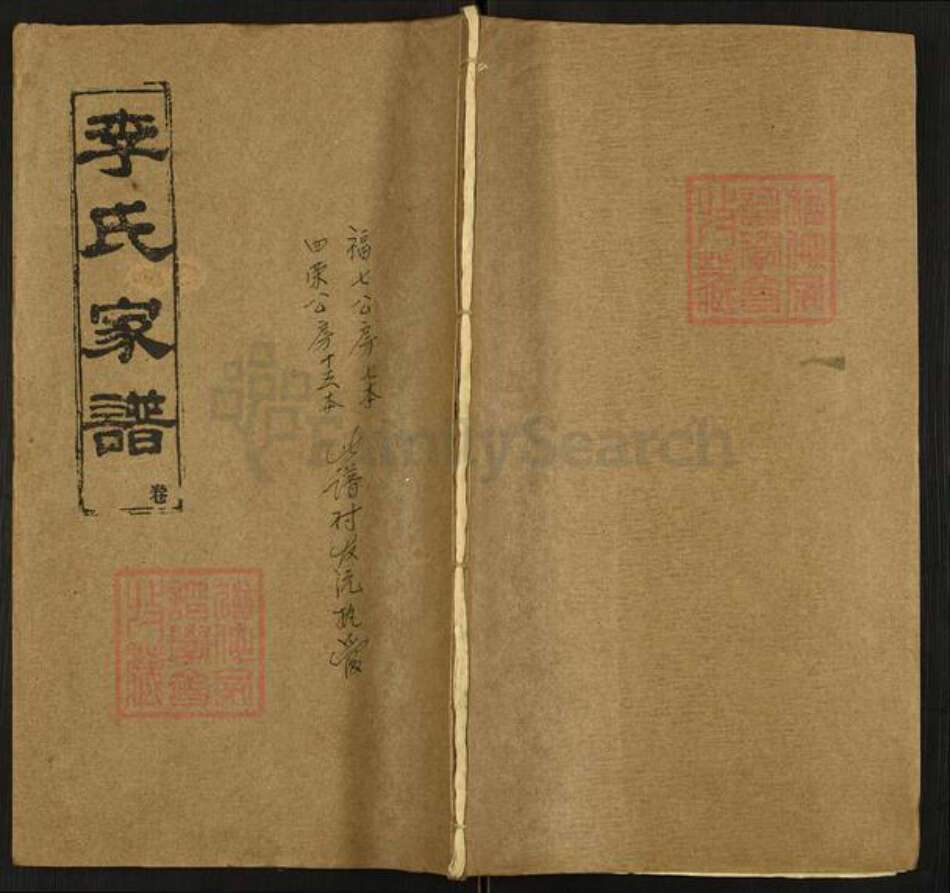 湖北省咸宁市通城县李氏龙西堂族谱-李氏家谱.pdf电子版缩略图