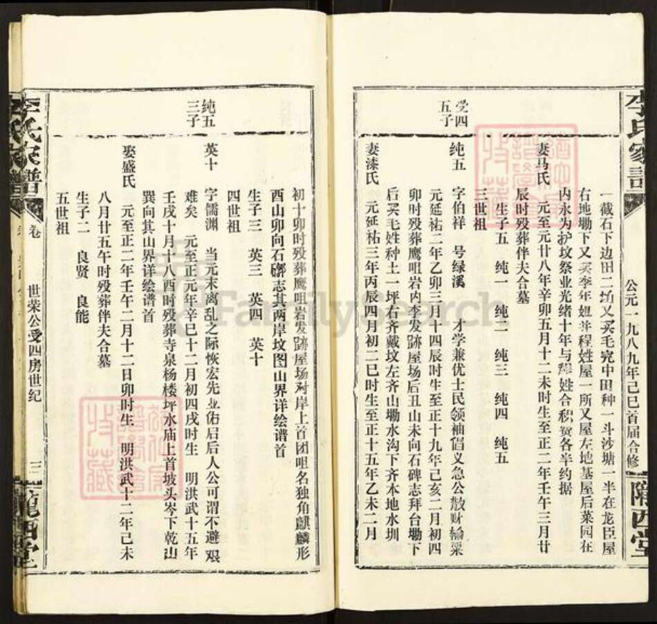 湖北省咸宁市通城县李氏龙西堂族谱-李氏家谱.pdf电子版预览图3