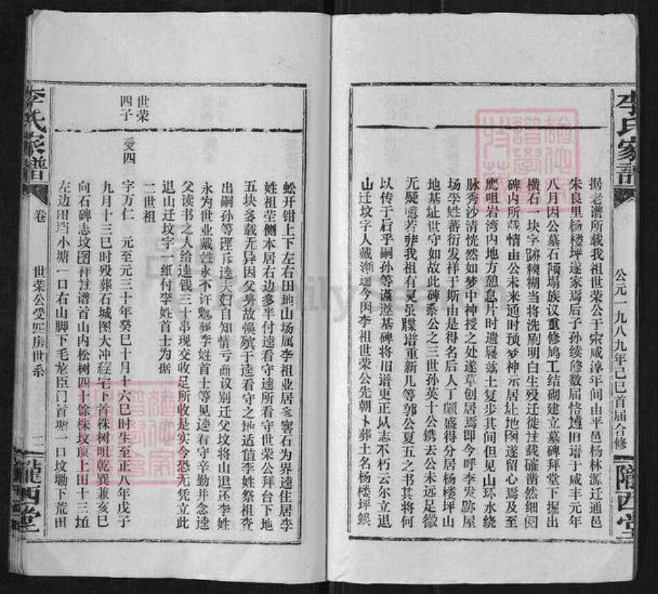 湖北省咸宁市通城县李氏陇西堂族谱-李氏家谱.pdf电子版预览图2