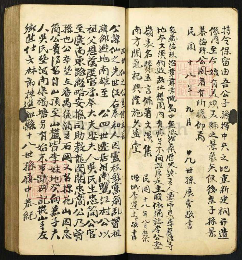 广东省广州市番禺区广东省广州市李氏族谱-岭南李氏世谱.pdf电子版预览图4