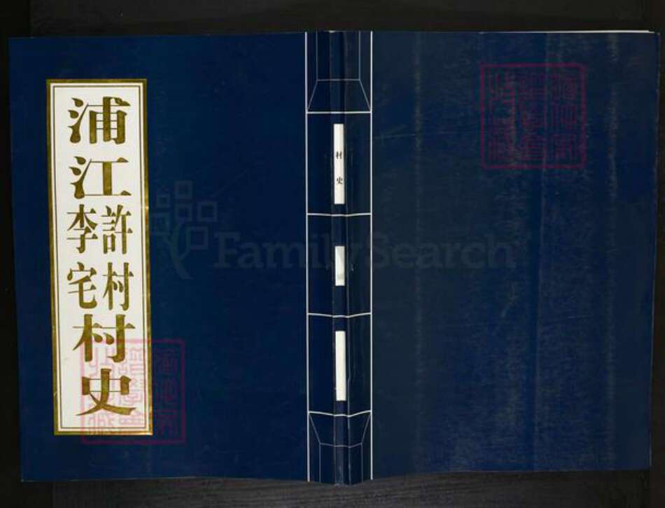 浙江省金华市浦江县李氏族谱-(李氏)浦江许村李宅村史.pdf电子版缩略图