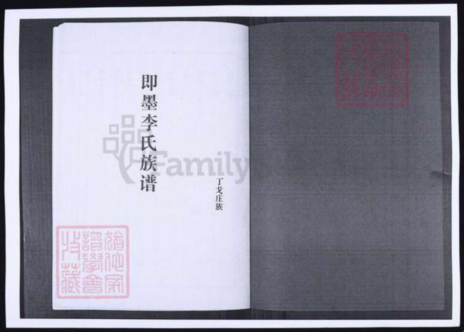 山东省青岛市即墨区李氏族谱-山东即墨丁戈庄李氏族谱.pdf电子版预览图1